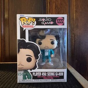 NEW!! Squid Games Funko Pop! Player 456: Seong Gi-Hun #1222